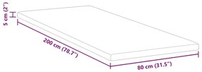 Protetores de Colchão Branco 80 x 200 cm Poliéster sem cola