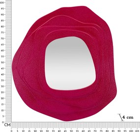 ESPELHO DE PAREDE DALIA 90X4X97 CM FUXIA