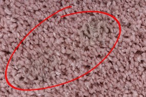 Tapete BERBER 9000 rosa Franjas berbere marroquino shaggy - PRODUTO DE SEGUNDA GRAU