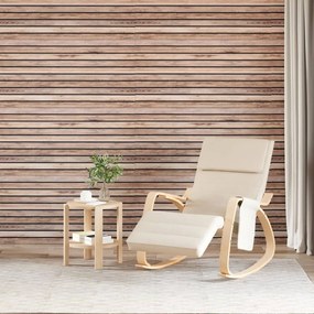 Painéis de parede 3D 5 pcs 100x50 cm EPS castanho-claro