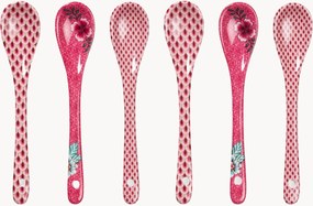 Colheres de chá Oriental Flower, conjunto de 6