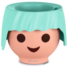 427372 LECHUZA Vaso de mesa OJO ALL-IN-ONE verde água