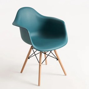 Cadeira Dau - Verde-azulado