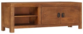 Móvel de TV 120x30x40 cm madeira de mangueira maciça