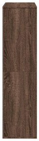 Estante 100x33x125,5 cm derivados de madeira carvalho castanho