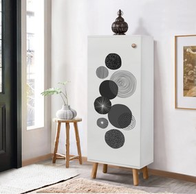 Sapateira Vegas – Branco – 50 cm x 135 cm x 38 cm