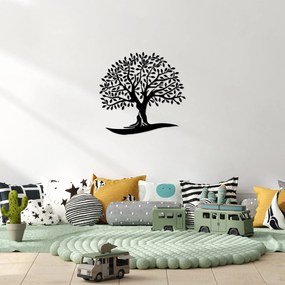 Acessório Decorativo de Parede Monumental Tree 21 – Preto – 64 x 66 cm