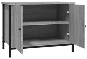 Móvel para TV c/ portas 60x35x45 cm deriv. madeira cinza sonoma