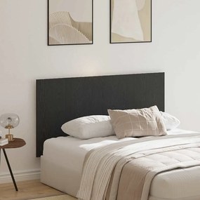Cabeceira vidaXL em Preto Carvalho 160x1,5x80 cm em Madeira de Engenharia