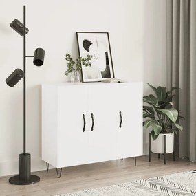 vidaXL Aparador 90x34x80 cm derivados de madeira branco
