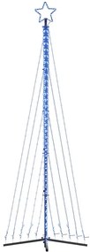 Árvore de Natal LED 495 LEDs Azul 300,5 cm
