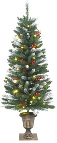 4 pcs conjunto de decorações de Natal para porta PVC