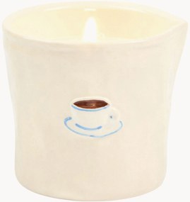 Vela perfumada em cerâmica Cappuccino (chocolate, cereja)