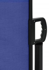 Toldo lateral retrátil 160x300 cm azul
