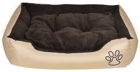 Cama para cães quente com almofadão acolchoado XL