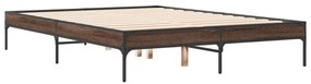 Estrutura de cama 120x190cm derivados madeira/metal