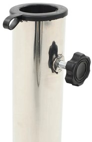 Base de guarda-sol redonda granito 20 kg preto