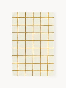 Tapete em lã artesanal com relevo Kallie