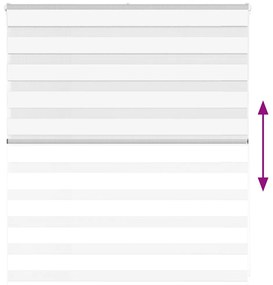 Cortina de zebra 135x100 cm largura do tecido 130,9cm poliéster