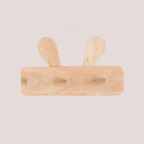 Cabide De Parede Em Madeira De Pinho Buny Kids Madeira Natural - Sklum