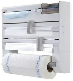 Suporte para Rolos de Papel de Cozinha Leifheit 25723 Branco Plástico