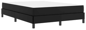 Cama Outros Preto 140 x 190 cm Couro sintético