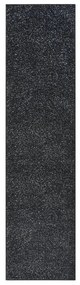 vidaXL Passadeira 100x450 cm polipropileno antracite