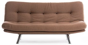 Sofá-Cama 3 Lugares Misa – Castanho Claro – 180x110 cm