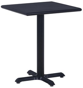 Mesa de jardim 60x60x75 cm preto