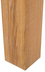 Mesa de jantar em madeira castanha clara 180 x 85 cm NATURA Beliani