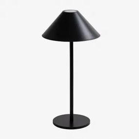 Lâmpada De Mesa Led Sem Fios Para Exterior Nebida Preto - Sklum