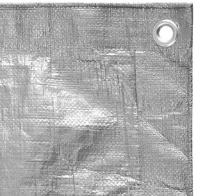 Lona 180 g/m² 3x6 m PEAD cinzento