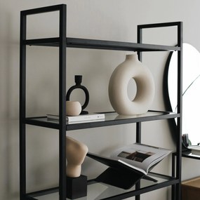 Estante K100 – Preto – 80 cm x 165 cm x 30 cm