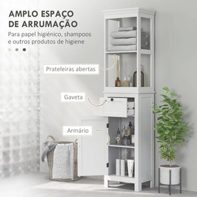 Armário Moderno – Modelo Tromsø – 40x30x165 – Armazenamento Vertical –