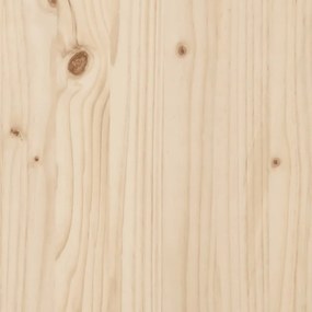 Secretária 140x50x75 cm madeira de pinho maciça