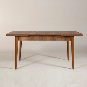 Mesa de Jantar Extensível Vina – Nogueira – 130x77x80 cm