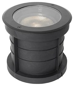 Foco de solo exterior preto ajustável AR111 IP65 - Delux Honey