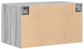 Armário parede 70x42,5x40 cm derivados de madeira cinza sonoma