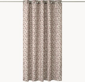 Cortina de duche com padrão resistente à água Jenna
