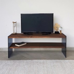 Móvel TV TV100 – Nogal – 120 cm x 45 cm x 35 cm