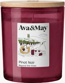 Vela perfumada Pinot Noir (framboesa, pêssego e groselha-preta)