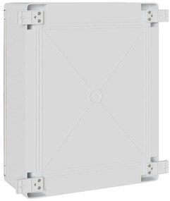 Armário de Controle IP65 À Prova d'Água Cinza 40x17,5x50 cm Plástico A
