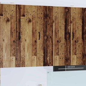 vidaXL Armário de Cozinha Madeira antiga 30 x 31 x 100 cm