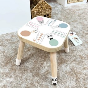 Autocolante para cadeira IKEA FLISAT - Homem pastel com animais
