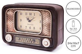 Relógio Rádio Timemark Plástico Castanho 24X16X7cm