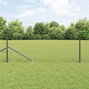 Cerca Hexagonal vidaXL Cinza 0.5x10 m Aço