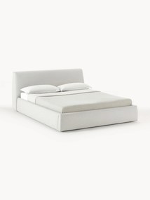 Cama estofada com arrumação Cloud