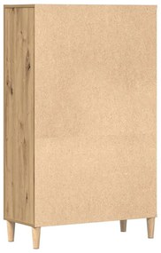 Armário alto 70x31x115 cm derivados madeira carvalho artisiano