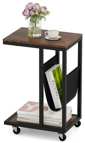 Mesa de cabeceira com rodízios e mesa de cabeceira com altura e comprimento ajustáveis, mesa de amamentação e escrivaninha