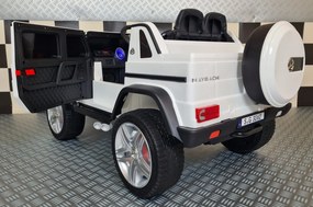 Mercedes Maybach G650 Carro eletrico infantil 12V Branco